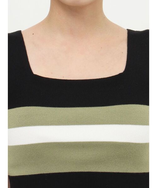 MURUA(ムルーア)の「クロップトスクエアニットタンク(ニット/セーター・レディース・ホワイト/ブラック/ブルー/その他1/その他2・FREE)」の14枚目の写真