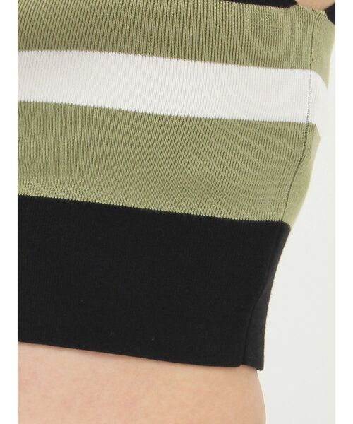 MURUA(ムルーア)の「クロップトスクエアニットタンク(ニット/セーター・レディース・ホワイト/ブラック/ブルー/その他1/その他2・FREE)」の16枚目の写真