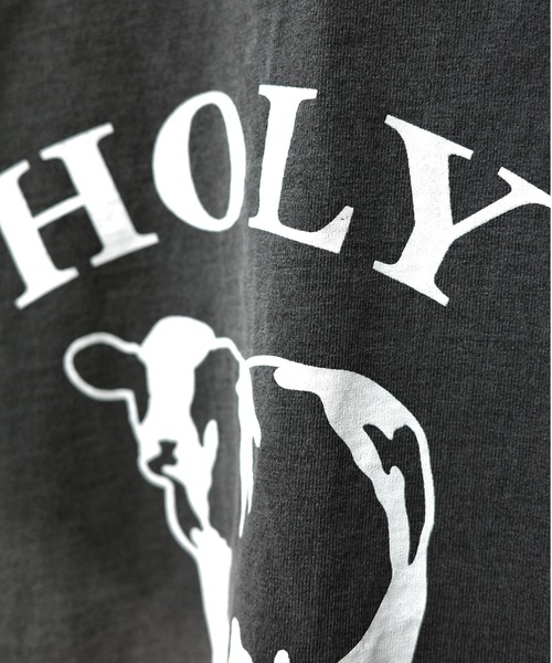 MIXTA（ミクスタ）の「MIXTA/ミクスタ CREW NECK HOLY Tシャツ（Tシャツ/カットソー・レディース・ブラック・SMALL）」の3枚目の写真