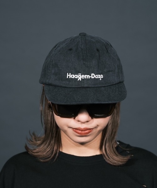 RePRODUCTION LABEL（リプロダクションレーベル）の「【ユニセックス】【RePRODUCTION LABEL / リプロダクションレーベル】ピグメント刺繍キャップ（キャップ・レディース・グリーン/アイボリー/チャコールグレー/ブルー・FREE）」の14枚目の写真