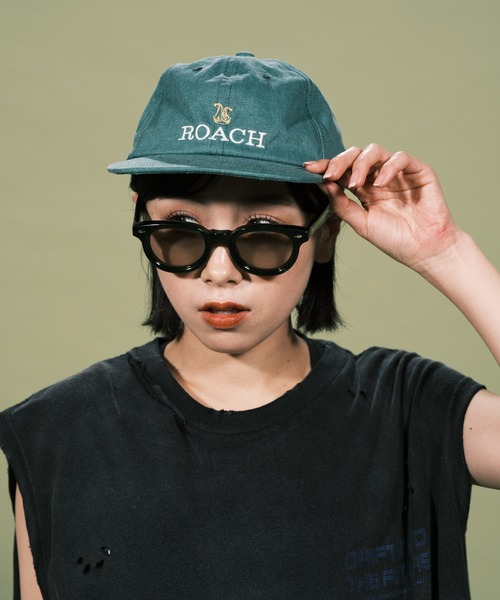 RePRODUCTION LABEL（リプロダクションレーベル）の「【ユニセックス】【RePRODUCTION LABEL / リプロダクションレーベル】ピグメント刺繍キャップ（キャップ・レディース・グリーン/アイボリー/チャコールグレー/ブルー・FREE）」の17枚目の写真