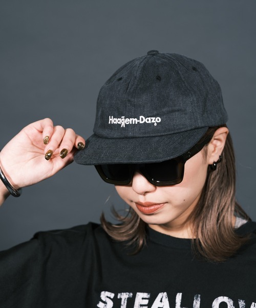 RePRODUCTION LABEL（リプロダクションレーベル）の「【ユニセックス】【RePRODUCTION LABEL / リプロダクションレーベル】ピグメント刺繍キャップ（キャップ・レディース・グリーン/アイボリー/チャコールグレー/ブルー・FREE）」の9枚目の写真