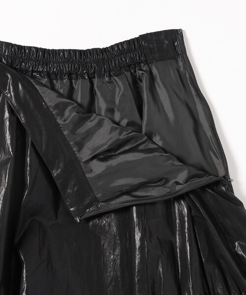 Ray BEAMS（レイビームス）の「Ray BEAMS / グロッシー ギャザー スカート（スカート・レディース・ブラック/ホワイト系その他6・1/0）」の17枚目の写真