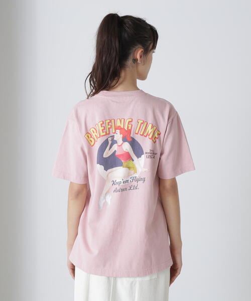 Tシャツ・カットソー [Gila Archive] PIN UP GIRL CROP T-SHIRT_BK GL25SUTP01BK PINUP GIRL T-SHIRT/ピンナップガールTシャツ（Tシャツ