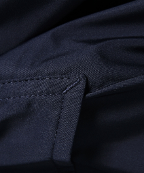 WEGO（ウィゴー）の「WEGO/ライトステンカラーコート（ステンカラーコート・メンズ・ネイビー/ワイン・MEDIUM/LARGE）」の3枚目の写真