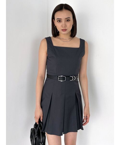 EMODA（エモダ）の「スクエアロゴバックルベルト（ベルト・レディース・ブラック/ブラウン・FREE）」の9枚目の写真