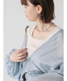 Lugnoncure | 空紡糸テレコタンクトップ(タンクトップ)