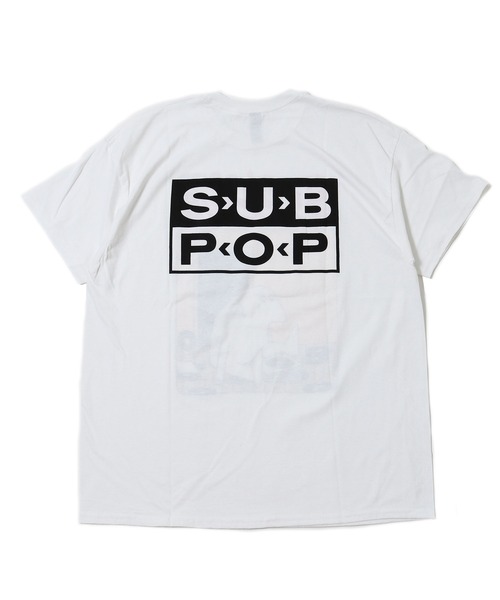 SUB POP(サブポップ)の「S/S PRINT TEE"SINGLES CLUB VOL.8" / ショートスリーブ プリント ティー "シングルズ クラブ ボリューム エイト”(Tシャツ/カットソー・メンズ・ブラック/ホワイト・MEDIUM/LARGE/X-LARGE/SMALL)」の3枚目の写真