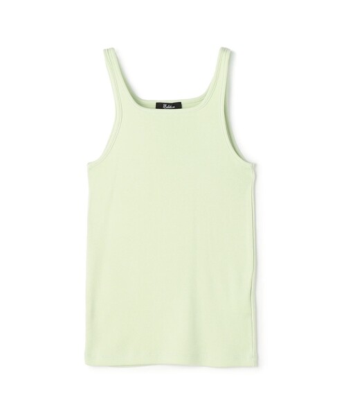 EDITION（エディション）の「コットンフライス タンクトップ（タンクトップ・レディース・ホワイト/ブラック/ブルー/ライトグリーン・36/34）」の3枚目の写真