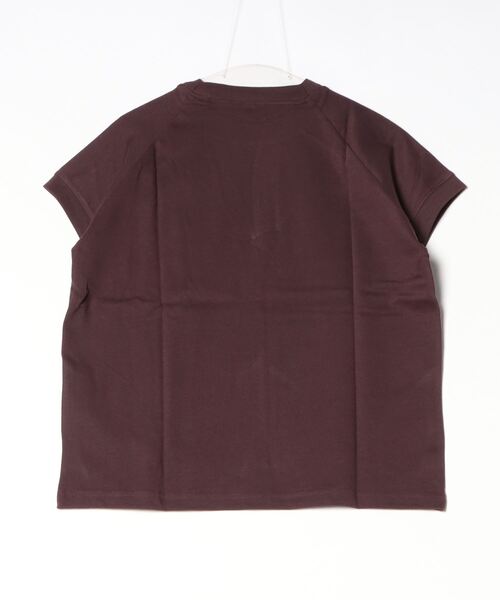 SUNFLOWER EIGHT(サンフラワーエイト)の「オーバーサイズラグランTシャツ(Tシャツ/カットソー・レディース・ライトカーキ/ホワイト/ブラック/ブラウン・M/L)」の21枚目の写真