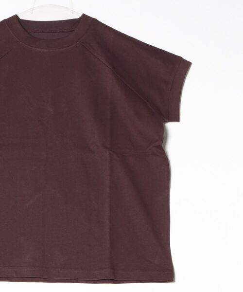 SUNFLOWER EIGHT(サンフラワーエイト)の「オーバーサイズラグランTシャツ(Tシャツ/カットソー・レディース・ライトカーキ/ホワイト/ブラック/ブラウン・M/L)」の22枚目の写真