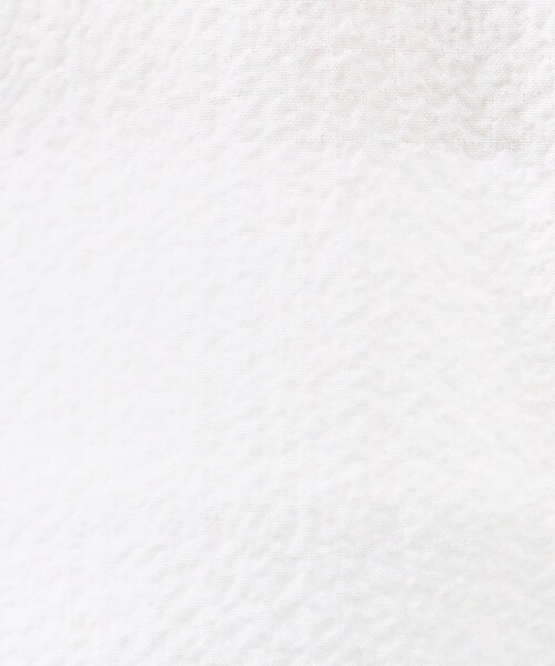 OPAQUE.CLIP（オペークドットクリップ）の「◆《STORY8月号掲載》ストレッチふくれジャカードペプラムブラウス【洗濯機洗い可】（シャツ/ブラウス・レディース・ホワイト/アイボリー/ブラック/ブルーグリーン・36/38/40/42）」の12枚目の写真