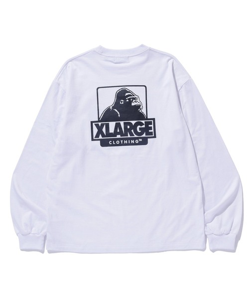XLARGE(エクストララージ)の「OG L/S TEE(Tシャツ/カットソー・メンズ・グリーン/ブラウン/ホワイト/ブラック・S/M/L/XL)」の2枚目の写真