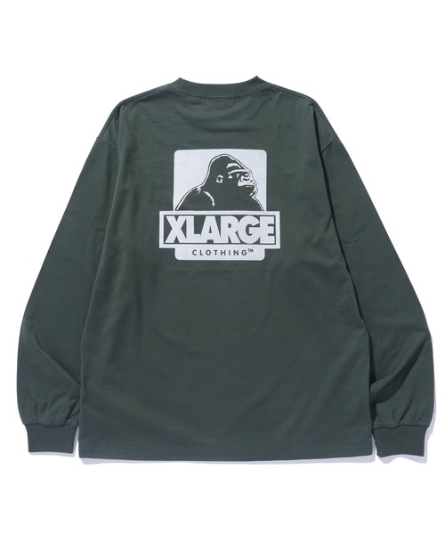 XLARGE(エクストララージ)の「OG L/S TEE(Tシャツ/カットソー・メンズ・グリーン/ブラウン/ホワイト/ブラック・S/M/L/XL)」の4枚目の写真