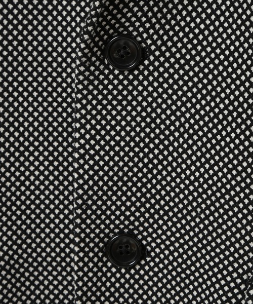 CROWDED CLOSET（クラウデッドクローゼット）の「TRドビーストレッチジャケット（セットアップ対応）（テーラードジャケット・メンズ・グレー/ブラック・03/02/01/04）」の11枚目の写真