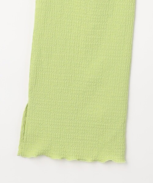 green label relaxing(グリーンレーベルリラクシング)の「TJ カットシャーリング パンツ / キッズ 140cm-160cm(その他パンツ・キッズ・ライム/ダークグレー・140cm/150cm/160cm)」の6枚目の写真