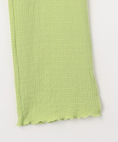 green label relaxing(グリーンレーベルリラクシング)の「TJ カットシャーリング パンツ / キッズ 140cm-160cm(その他パンツ・キッズ・ライム/ダークグレー・140cm/150cm/160cm)」の7枚目の写真