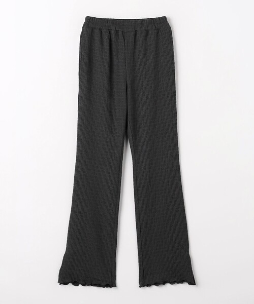 green label relaxing(グリーンレーベルリラクシング)の「TJ カットシャーリング パンツ / キッズ 140cm-160cm(その他パンツ・キッズ・ライム/ダークグレー・140cm/150cm/160cm)」の9枚目の写真
