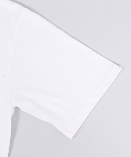 WC(ダブル シー)の「リボンプリントビッグTシャツ(Tシャツ/カットソー・レディース・スミクロ/グレー/ホワイト・FREE)」の4枚目の写真