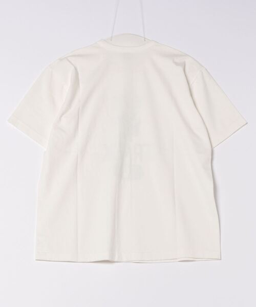 BARNS（バーンズ）の「【BARNS】チューブプリント Tシャツ（Tシャツ/カットソー・メンズ・ホワイト・L/XL/M）」の2枚目の写真