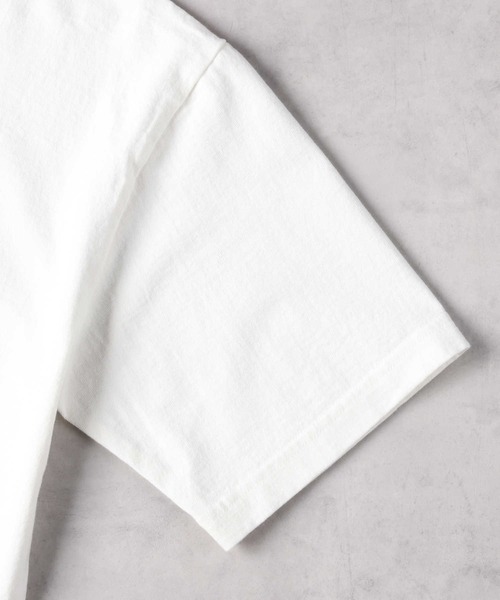 BARNS（バーンズ）の「【BARNS】チューブプリント Tシャツ（Tシャツ/カットソー・メンズ・ホワイト・L/XL/M）」の3枚目の写真