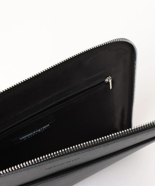 UNION STATION（ユニオンステーション）の「サフィアーノレザークラッチバッグ（クラッチバッグ・メンズ・ブラック系その他/ブラック・FREE）」の5枚目の写真