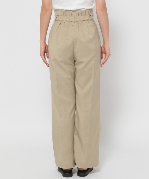 mysty woman（ミスティウーマン）の「ヨークタックテーパードパンツ 135607（スラックス・レディース・ダークブラウン/ベージュ/グレー・FREE）」の11枚目の写真