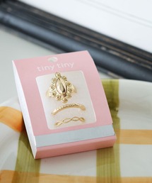 tiny tiny（ティニーティニー）の「モチーフ3SETリング[tiny tiny(ティニーティニー)]（リング）」