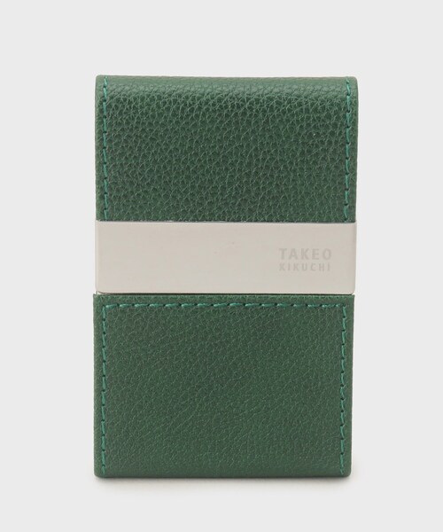 TAKEO KIKUCHI(タケオキクチ)の「【BOXセット】名刺入れ&シューホーンセット(その他小物・メンズ・モスグリーン/ダークグレー/ブラック・00)」の5枚目の写真