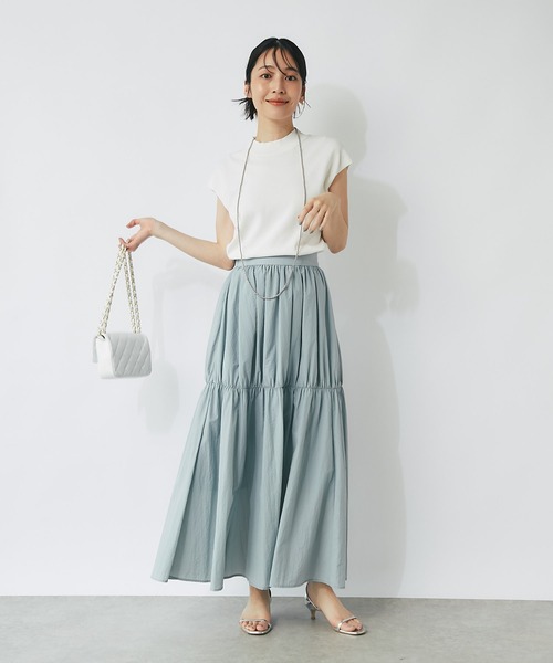 la boutique bonbon シアーナイロンティアードスカート
