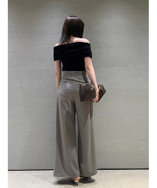 【snidel⭐︎即完トップス】50%OFF！ SNIDEL SALE60%OFF スナイデル トップス 25春夏 ビジューホック