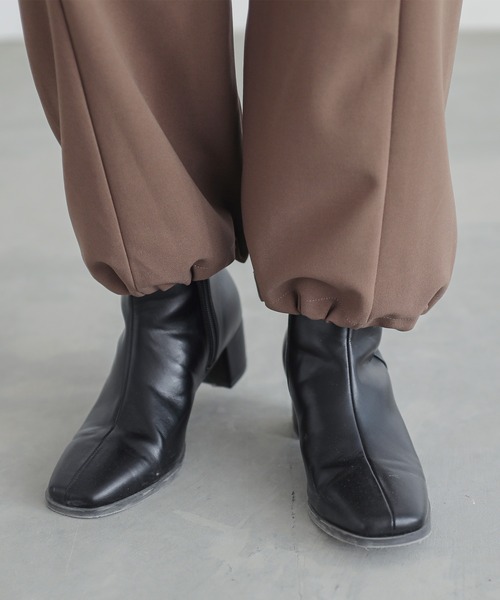 n'OrLABEL(ノアールレーベル)の「『前後2wayドロストサロペット』(サロペット/オーバーオール・レディース・ブラック/ベージュ・1/2)」の17枚目の写真