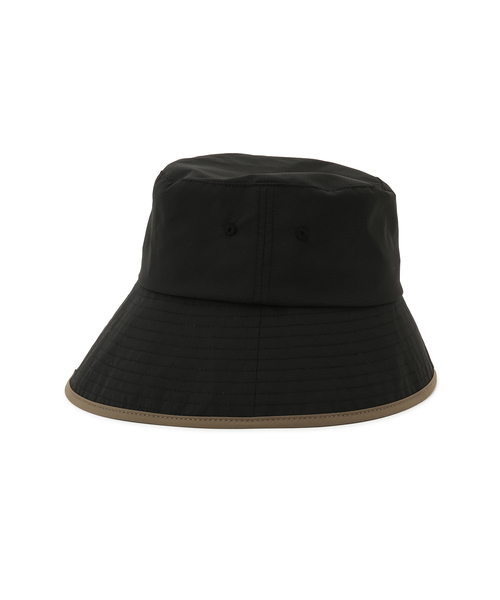 ROPE' PICNIC（ロペピクニック）の「保冷剤ポケット付き遮光サファリハット（ハット・レディース・キナリ/ブラック・FREE）」の8枚目の写真