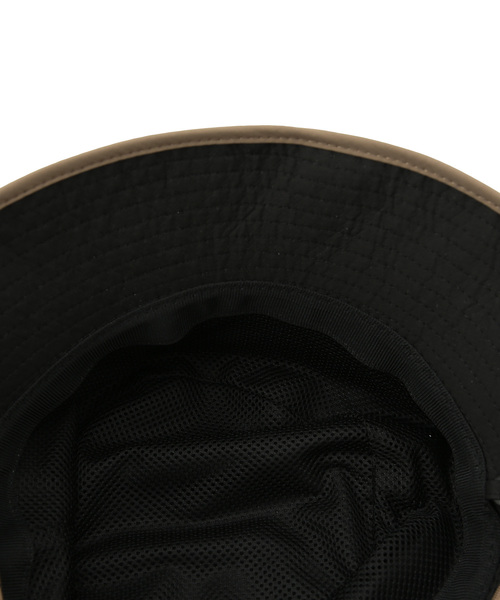 ROPE' PICNIC（ロペピクニック）の「保冷剤ポケット付き遮光サファリハット（ハット・レディース・キナリ/ブラック・FREE）」の15枚目の写真
