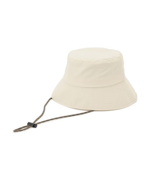 ROPE' PICNIC（ロペピクニック）の「保冷剤ポケット付き遮光サファリハット（ハット・レディース・キナリ/ブラック・FREE）」の12枚目の写真