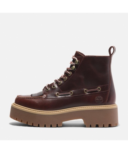 Timberland(ティンバーランド)の「ストーン ストリート ミッド セブンアイ ブーツ レディース(ブーツ・レディース・ウィート/バーガンディー・25.5cm/25.0cm/24.5cm/24.0cm/23.5cm/23.0cm/22.5cm/26.0cm)」の5枚目の写真