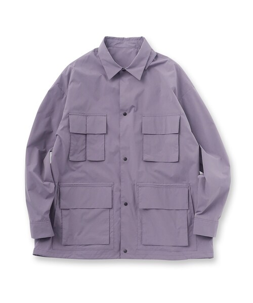 tk.TAKEO KIKUCHI(ティーケータケオキクチ)の「◆タクティカルミリタリーシャツ(シャツ/ブラウス・メンズ・ブラック/ネイビー/ライトパープル・01/03/02)」の19枚目の写真