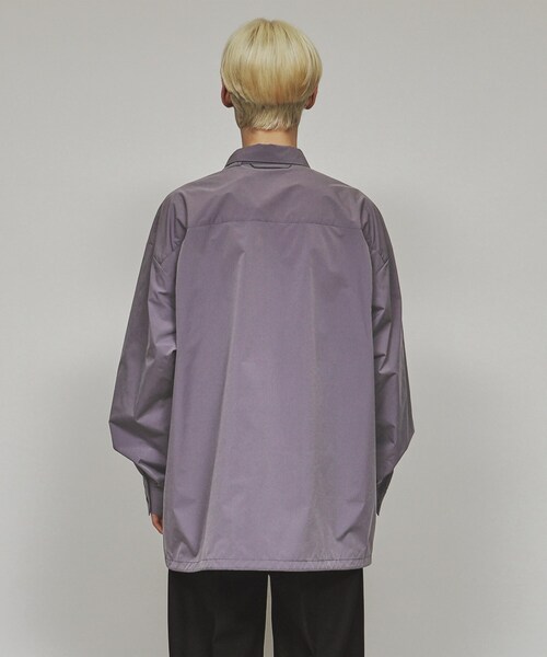 tk.TAKEO KIKUCHI(ティーケータケオキクチ)の「◆タクティカルミリタリーシャツ(シャツ/ブラウス・メンズ・ブラック/ネイビー/ライトパープル・01/03/02)」の16枚目の写真