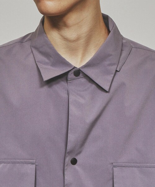 tk.TAKEO KIKUCHI(ティーケータケオキクチ)の「◆タクティカルミリタリーシャツ(シャツ/ブラウス・メンズ・ブラック/ネイビー/ライトパープル・01/03/02)」の15枚目の写真