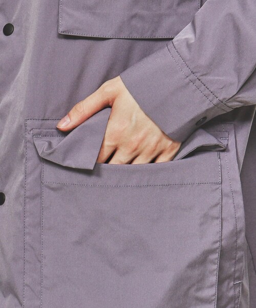 tk.TAKEO KIKUCHI(ティーケータケオキクチ)の「◆タクティカルミリタリーシャツ(シャツ/ブラウス・メンズ・ブラック/ネイビー/ライトパープル・01/03/02)」の13枚目の写真