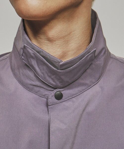 tk.TAKEO KIKUCHI(ティーケータケオキクチ)の「◆タクティカルミリタリーシャツ(シャツ/ブラウス・メンズ・ブラック/ネイビー/ライトパープル・01/03/02)」の9枚目の写真