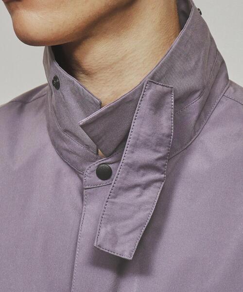 tk.TAKEO KIKUCHI(ティーケータケオキクチ)の「◆タクティカルミリタリーシャツ(シャツ/ブラウス・メンズ・ブラック/ネイビー/ライトパープル・01/03/02)」の7枚目の写真