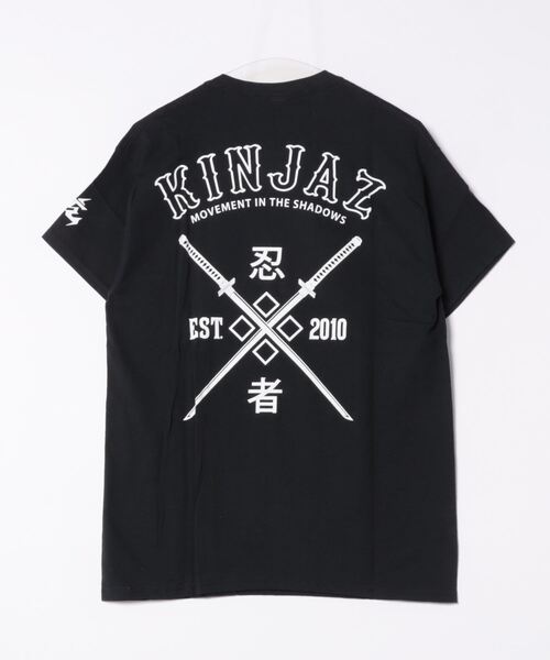 ARCHIVER(アーカイバ)の「【8】【it】【KINJAZ】Graphic T(Tシャツ/カットソー・メンズ・ブラック/ホワイト・MEDIUM/LARGE)」の4枚目の写真