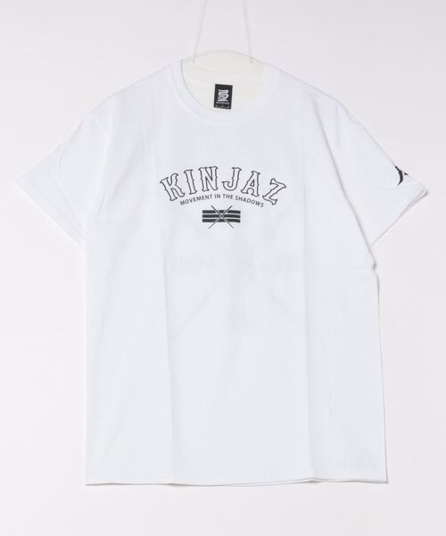 NO WAY(ノーウェイ)の「/KINJAZ/Graphic T(Tシャツ/カットソー・メンズ・ホワイト/ブラック・MEDIUM/LARGE)」の2枚目の写真