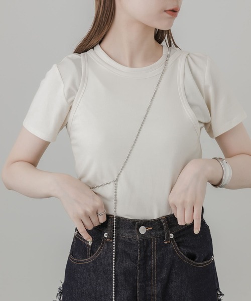 SMELLY（スメリー）の「メタルボールマルチWAYネックレス（ネックレス・レディース・シルバー・-）」の8枚目の写真