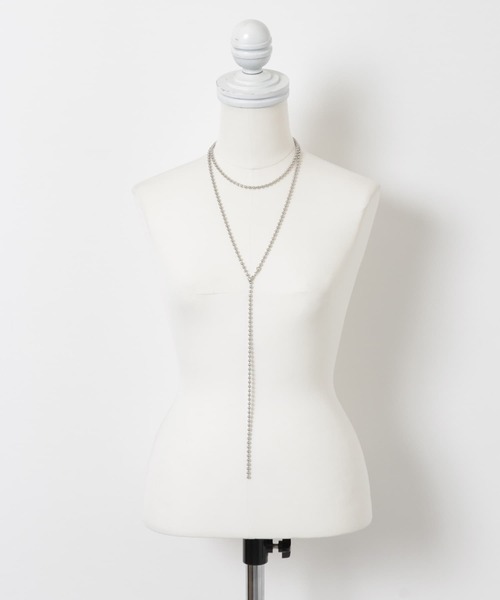 SMELLY（スメリー）の「メタルボールマルチWAYネックレス（ネックレス・レディース・シルバー・-）」の14枚目の写真