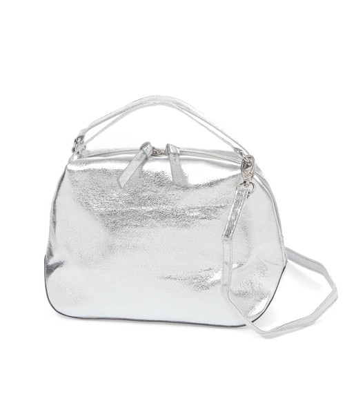 GLOBAL WORK(グローバルワーク)の「スペ軽お財布ショルダー/132336(ショルダーバッグ・レディース・シルバー/ブラック/レオパード/アニマル/アイボリー系8/ホワイト・ONE SIZE)」の10枚目の写真