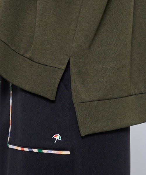 Arnold Palmer(アーノルドパーマー)の「カットカルゼ クルーネック プルオーバー(スウェット・レディース・カーキ/ブラック/アイボリー・S/L/M)」の7枚目の写真