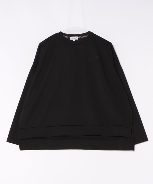 Arnold Palmer(アーノルドパーマー)の「カットカルゼ クルーネック プルオーバー(スウェット・レディース・カーキ/ブラック/アイボリー・S/L/M)」の21枚目の写真