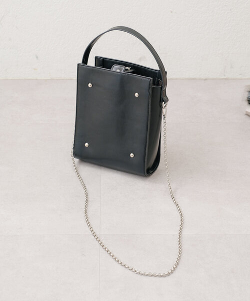 セール】スタッズレザーバッグ（ショルダーバッグ）｜Kastane